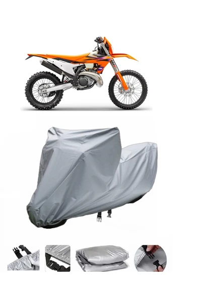 KTM 250 EXC TPI  Gri Motosiklet Brandası ARKA ÇANTA UYUMLU DEĞİLDİR ürün görseli 1
