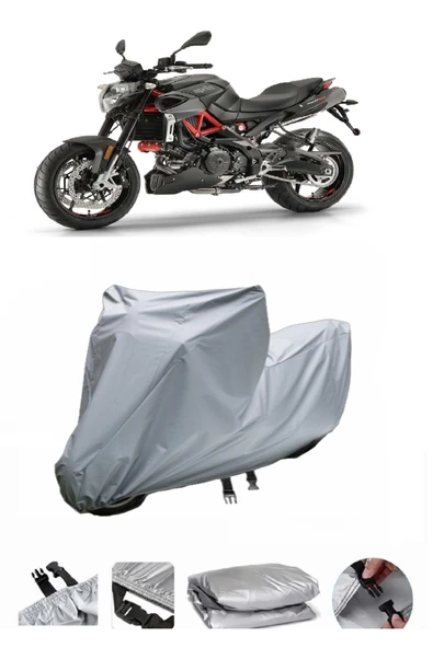Aprilia Shiver 900  Gri Motosiklet Brandası ARKA ÇANTA UYUMLU DEĞİLDİR ürün görseli 1