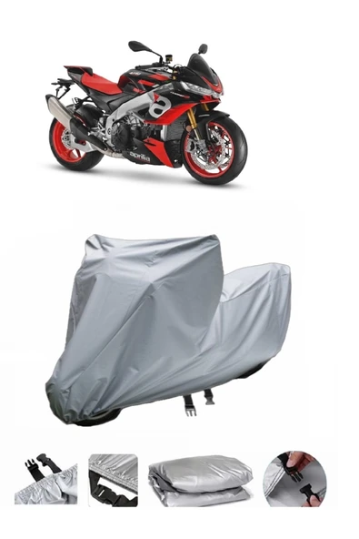Aprilia Tuono V4 1100 Factory  Gri Motosiklet Brandası ARKA ÇANTA UYUMLU DEĞİLDİR ürün görseli 1