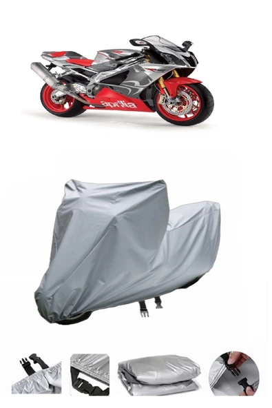 Aprilia RSV Mille  Gri Motosiklet Brandası ARKA ÇANTA UYUMLU DEĞİLDİR ürün görseli 1
