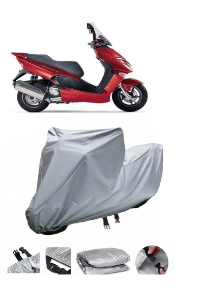 Aprilia Leonardo 250  Gri Motosiklet Brandası ARKA ÇANTA UYUMLU DEĞİLDİR ürün görseli 1