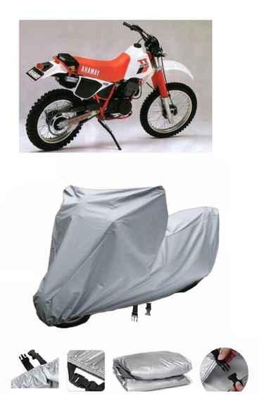 Yamaha TT 600 E  Gri Motosiklet Brandası ARKA ÇANTA UYUMLU DEĞİLDİR ürün görseli 1