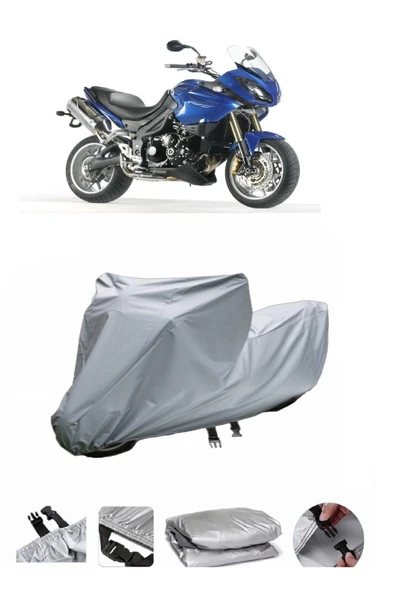 Triumph Tiger 1050  Gri Motosiklet Brandası ARKA ÇANTA UYUMLU DEĞİLDİR ürün görseli 1