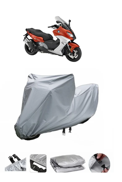 Bmw C 650 Sport  Gri Motosiklet Brandası ARKA ÇANTA UYUMLU DEĞİLDİR ürün görseli 1