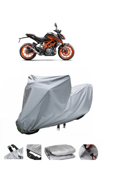 KTM 250 Duke ABS  Gri Motosiklet Brandası ARKA ÇANTA UYUMLU DEĞİLDİR ürün görseli 1