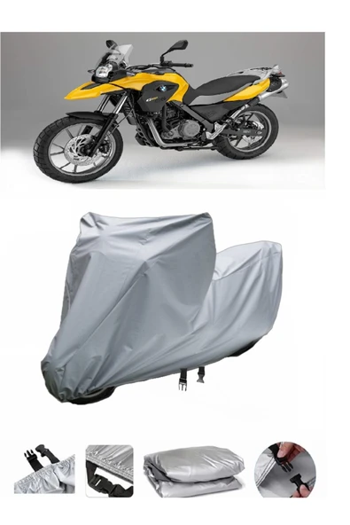 Bmw G 650 GS  Gri Motosiklet Brandası ARKA ÇANTA UYUMLU DEĞİLDİR ürün görseli 1