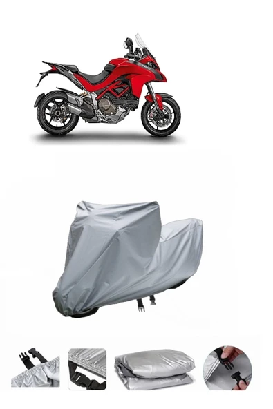 Ducati Multistrada 1200  Gri Motosiklet Brandası ARKA ÇANTA UYUMLU DEĞİLDİR ürün görseli 1