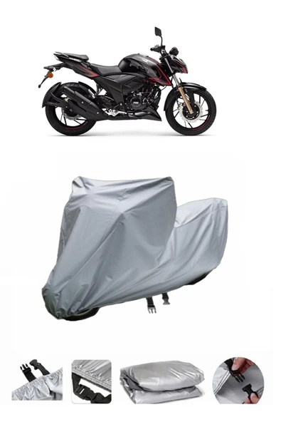 TVS Apache RTR 200  Gri Motosiklet Brandası ARKA ÇANTA UYUMLU DEĞİLDİR ürün görseli 1