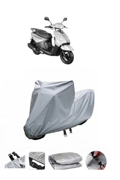 Volta Apec 125  Gri Motosiklet Brandası ARKA ÇANTA UYUMLU DEĞİLDİR ürün görseli 1