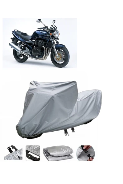 Suzuki GSF 1200 Bandit S  Gri Motosiklet Brandası ARKA ÇANTA UYUMLU DEĞİLDİR ürün görseli 1