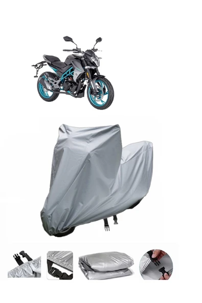 CF Moto CF 150  Gri Motosiklet Brandası ARKA ÇANTA UYUMLU DEĞİLDİR ürün görseli 1