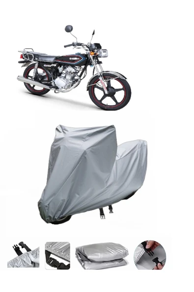 Kuba CG 50 Pro New  Gri Motosiklet Brandası ARKA ÇANTA UYUMLU DEĞİLDİR ürün görseli 1