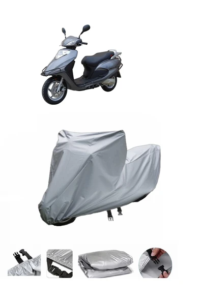 Apachi Nova 125  Gri Motosiklet Brandası ARKA ÇANTA UYUMLU DEĞİLDİR ürün görseli 1