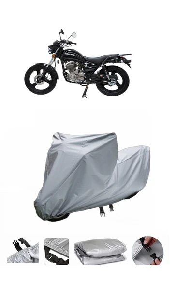 Mondial 150 MR Vulture  Gri Motosiklet Brandası ARKA ÇANTA UYUMLU DEĞİLDİR ürün görseli 1