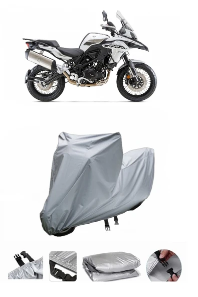 Benelli TRK 502 X  Gri Motosiklet Brandası ARKA ÇANTA UYUMLU DEĞİLDİR ürün görseli 1