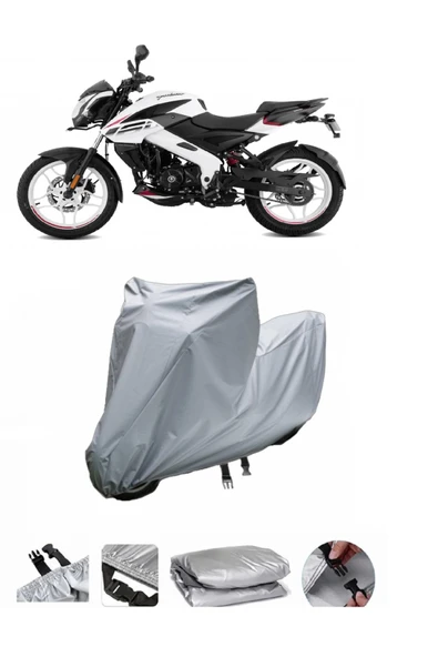 Bajaj Pulsar NS 150  Gri Motosiklet Brandası ARKA ÇANTA UYUMLU DEĞİLDİR ürün görseli 1