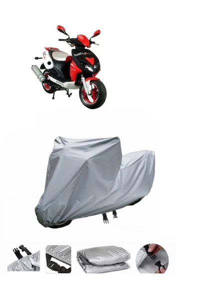 Mondial 150 RF  Gri Motosiklet Brandası ARKA ÇANTA UYUMLU DEĞİLDİR ürün görseli 1