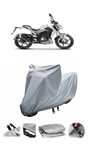 Benelli 125-S  Gri Motosiklet Brandası ARKA ÇANTA UYUMLU DEĞİLDİR ürün görseli 1