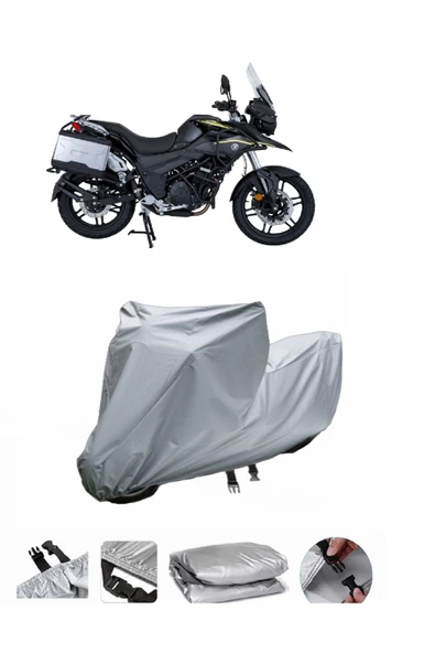 Mondial RX3-S Evo  Gri Motosiklet Brandası ARKA ÇANTA UYUMLU DEĞİLDİR ürün görseli 1