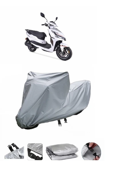 Arora Verano AR 50-9  Gri Motosiklet Brandası ARKA ÇANTA UYUMLU DEĞİLDİR ürün görseli 1