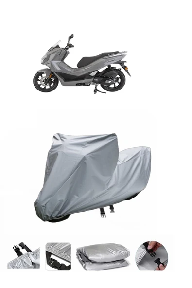 Mondial 125 Strada  Gri Motosiklet Brandası ARKA ÇANTA UYUMLU DEĞİLDİR ürün görseli 1