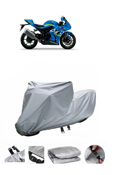 Suzuki GSX-R 1000  Gri Motosiklet Brandası ARKA ÇANTA UYUMLU DEĞİLDİR ürün görseli 1
