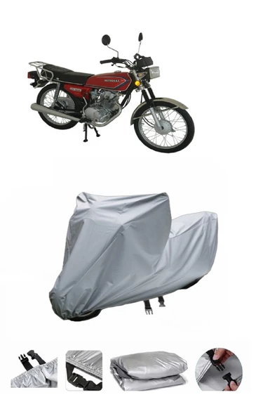 Mondial 125 UAG  Gri Motosiklet Brandası ARKA ÇANTA UYUMLU DEĞİLDİR ürün görseli 1