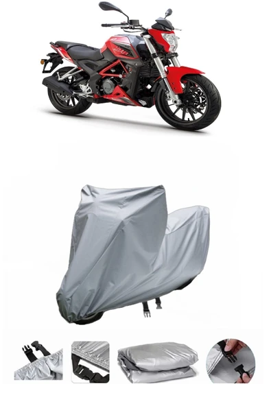 Benelli BN 251  Gri Motosiklet Brandası ARKA ÇANTA UYUMLU DEĞİLDİR ürün görseli 1