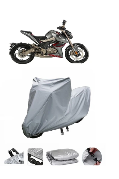 Zontes 155 U  Gri Motosiklet Brandası ARKA ÇANTA UYUMLU DEĞİLDİR ürün görseli 1