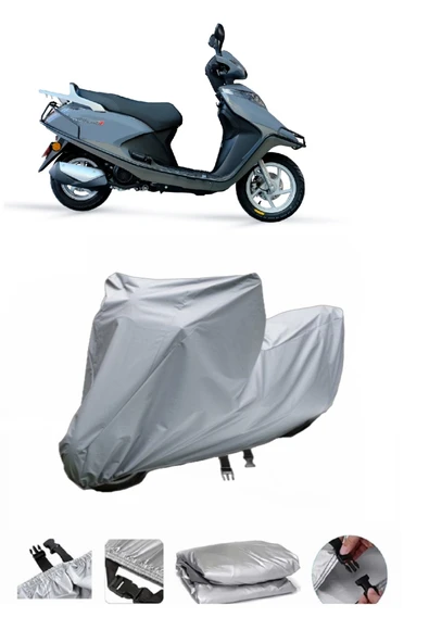 Arora Alfa 110  Gri Motosiklet Brandası ARKA ÇANTA UYUMLU DEĞİLDİR ürün görseli 1