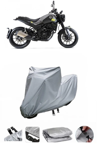 Benelli Leoncino 250  Gri Motosiklet Brandası ARKA ÇANTA UYUMLU DEĞİLDİR ürün görseli 1