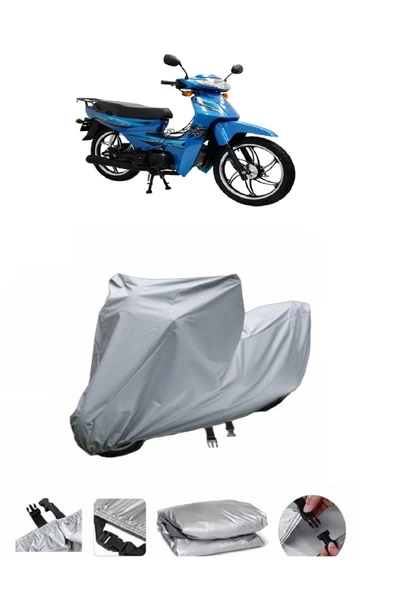 Mondial 100 SFC Snappy X  Gri Motosiklet Brandası ARKA ÇANTA UYUMLU DEĞİLDİR ürün görseli 1