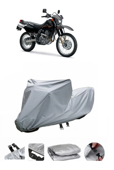 Suzuki DR650 SE  Gri Motosiklet Brandası ARKA ÇANTA UYUMLU DEĞİLDİR ürün görseli 1