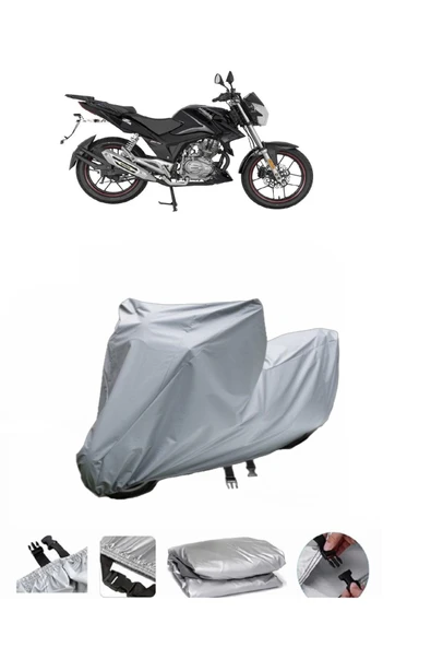 Mondial 150 Z-ONE i  Gri Motosiklet Brandası ARKA ÇANTA UYUMLU DEĞİLDİR ürün görseli 1