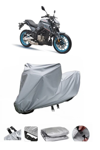 Arora SK 250 K  Gri Motosiklet Brandası ARKA ÇANTA UYUMLU DEĞİLDİR ürün görseli 1