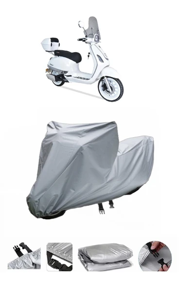 Arora Safari 125  Gri Motosiklet Brandası ARKA ÇANTA UYUMLU DEĞİLDİR ürün görseli 1