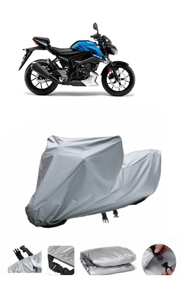 Suzuki GSX-S 125  Gri Motosiklet Brandası ARKA ÇANTA UYUMLU DEĞİLDİR ürün görseli 1