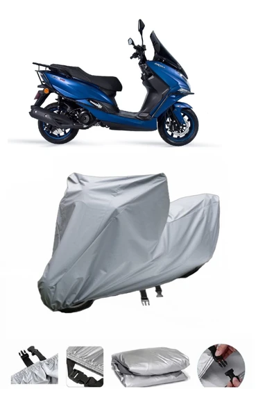 Arora Safari Pro  Gri Motosiklet Brandası ARKA ÇANTA UYUMLU DEĞİLDİR ürün görseli 1