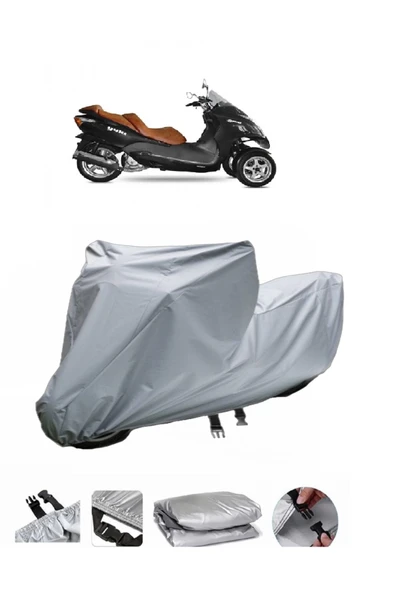 Yuki YB250ZKT Optimus  Gri Motosiklet Brandası ARKA ÇANTA UYUMLU DEĞİLDİR ürün görseli 1