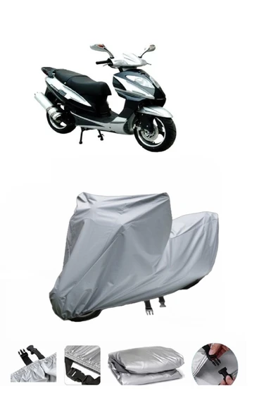 Mondial 151 RS  Gri Motosiklet Brandası ARKA ÇANTA UYUMLU DEĞİLDİR ürün görseli 1