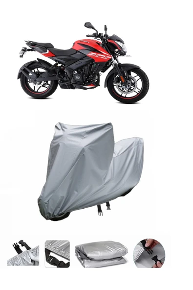 Bajaj Pulsar NS 200  Gri Motosiklet Brandası ARKA ÇANTA UYUMLU DEĞİLDİR ürün görseli 1
