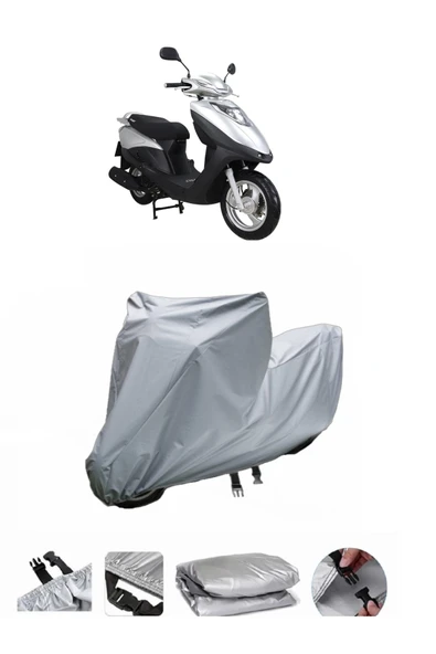 Volta RS7  Gri Motosiklet Brandası ARKA ÇANTA UYUMLU DEĞİLDİR ürün görseli 1