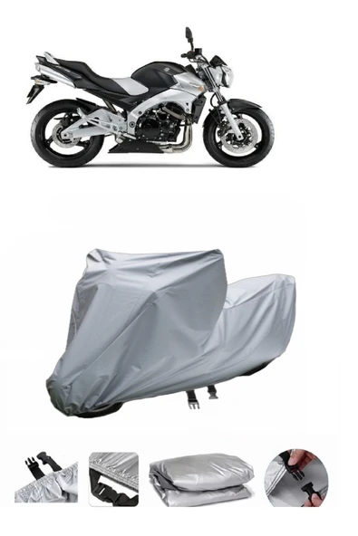 Suzuki GSR 600  Gri Motosiklet Brandası ARKA ÇANTA UYUMLU DEĞİLDİR ürün görseli 1