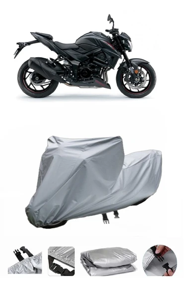 Suzuki GSX-S 750 ABS  Gri Motosiklet Brandası ARKA ÇANTA UYUMLU DEĞİLDİR ürün görseli 1