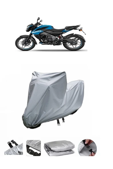Bajaj Pulsar NS 125  Gri Motosiklet Brandası ARKA ÇANTA UYUMLU DEĞİLDİR ürün görseli 1