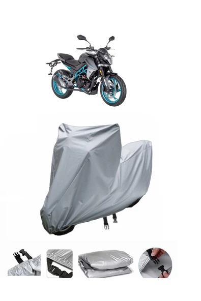 CF Moto 150NK  Gri Motosiklet Brandası ARKA ÇANTA UYUMLU DEĞİLDİR ürün görseli 1