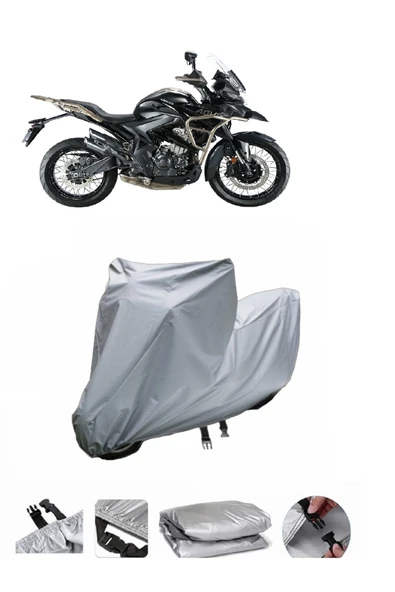 Zontes 350 T2  Gri Motosiklet Brandası ARKA ÇANTA UYUMLU DEĞİLDİR ürün görseli 1