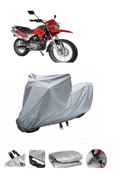 Arora AR 200 GY Cross  Gri Motosiklet Brandası ARKA ÇANTA UYUMLU DEĞİLDİR ürün görseli 1