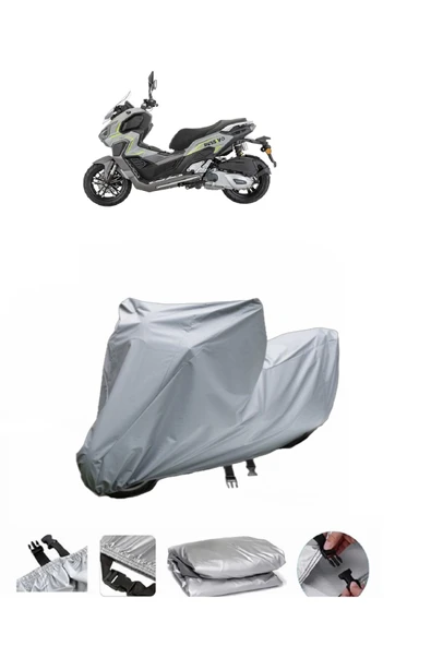 Mondial 250 Ressivo  Gri Motosiklet Brandası ARKA ÇANTA UYUMLU DEĞİLDİR ürün görseli 1