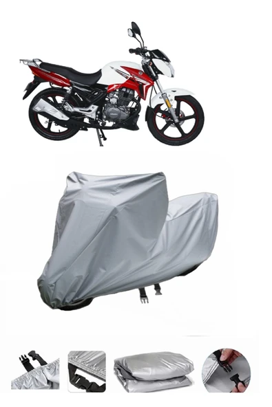 Arora AR 180-19 ARS  Gri Motosiklet Brandası ARKA ÇANTA UYUMLU DEĞİLDİR ürün görseli 1